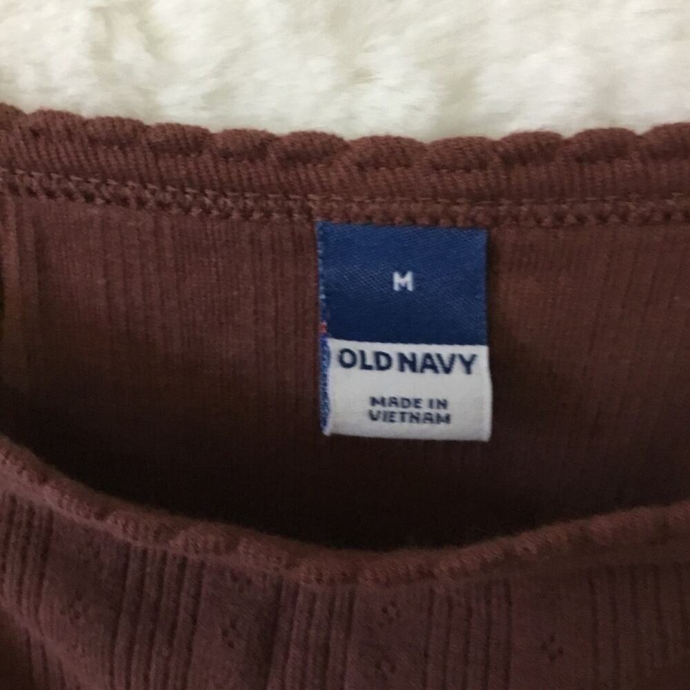 Old Navy Brown EyeletTank Top - Picture 4 of 12